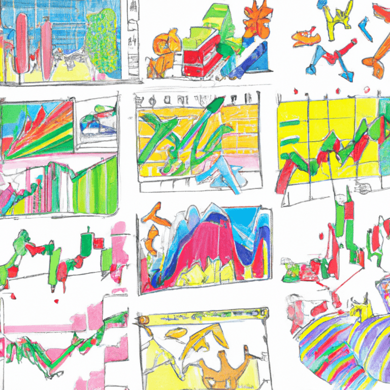 a collage of colorful forex charts carto 1024x1024 16262147