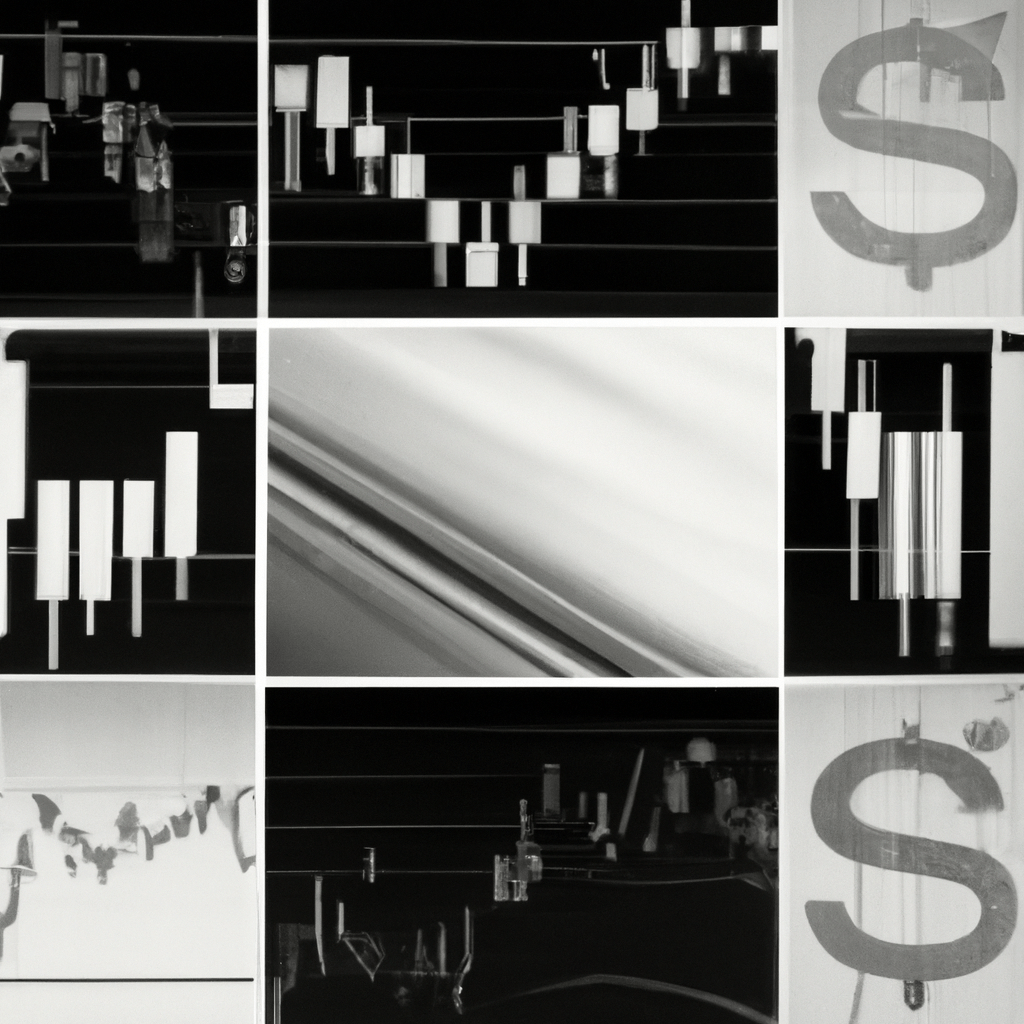 A collage of gold, silver, and oil futures trading symbols with fluctuating price graphs in the background.