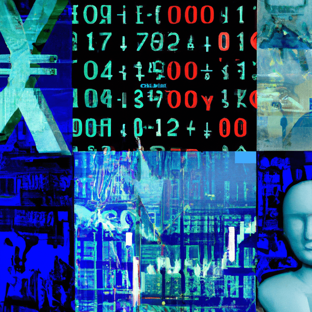 A collage of various currency symbols, technical charts, news articles, and trading robots symbolizing the different types of forex signals.