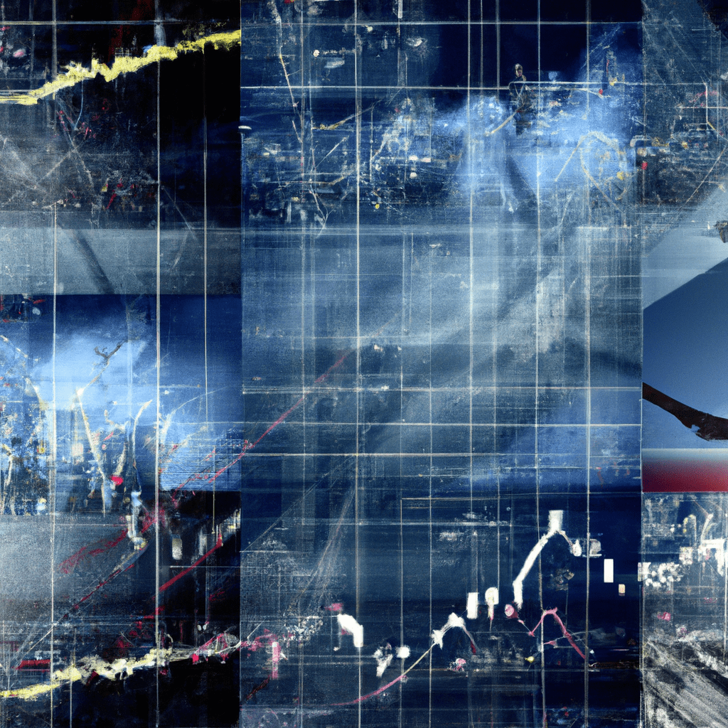 A collage of various stock market graphs and charts representing global financial market indices.