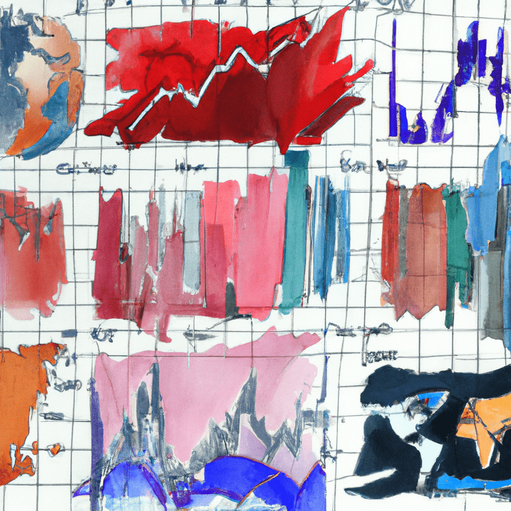 A collage of various world stock market indexes.