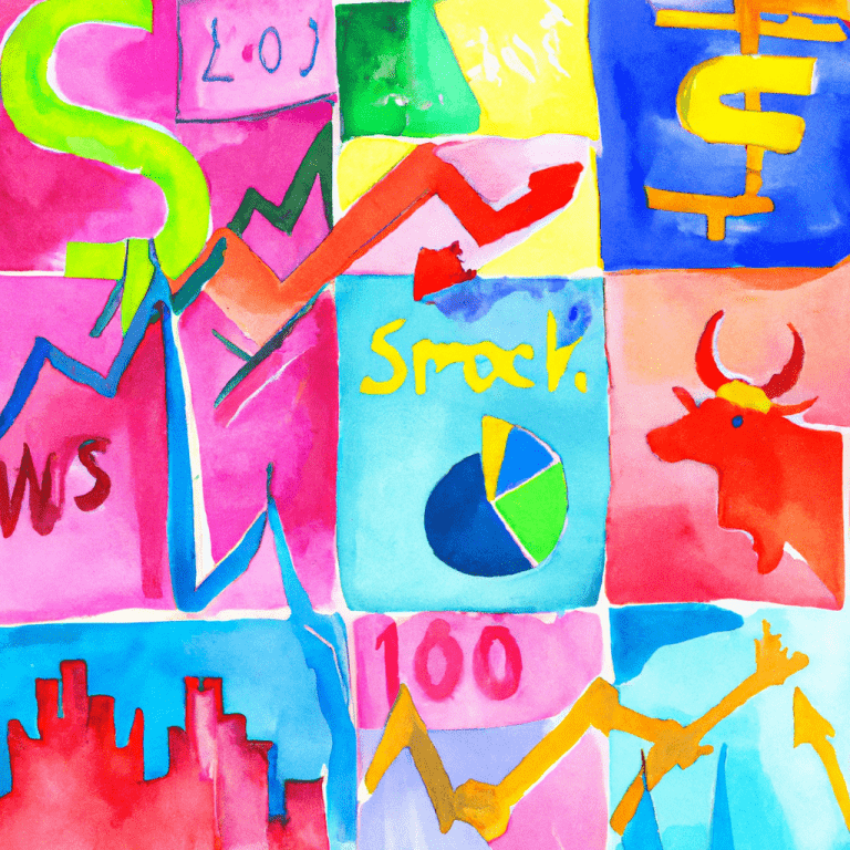 a colorful collage of stock market symbo 1024x1024 55855400