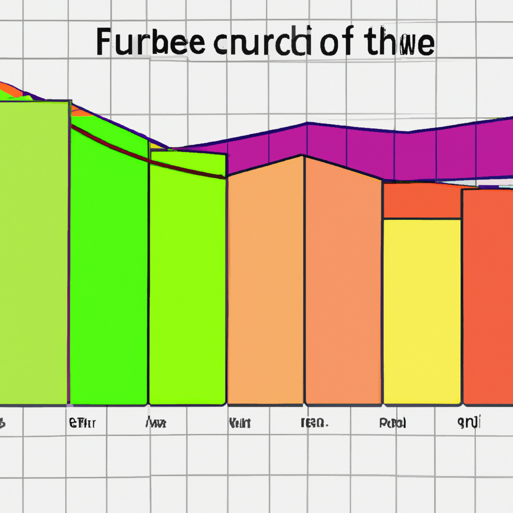 A colorful graph displaying various futures indices.