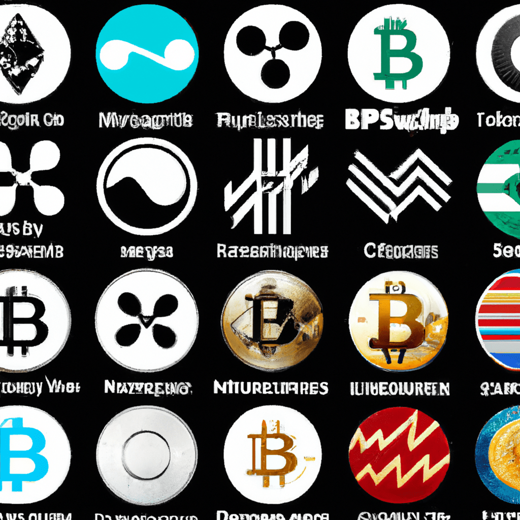 A digital collage of various cryptocurrency logos, including Bitcoin, Ethereum, Litecoin, Ripple, and Bitcoin Cash, symbolizing the diverse options available in the crypto trading market.