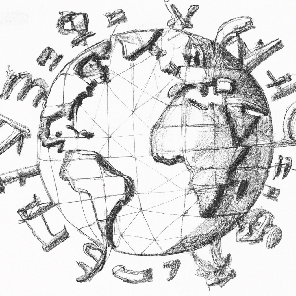 a globe surrounded by currency symbols p 1024x1024 47956937