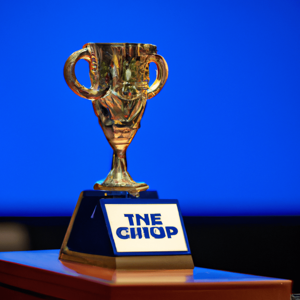 a golden trophy with the words blue chip 1024x1024 13749897