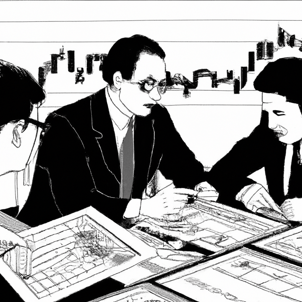 A group of traders analyzing currency charts.