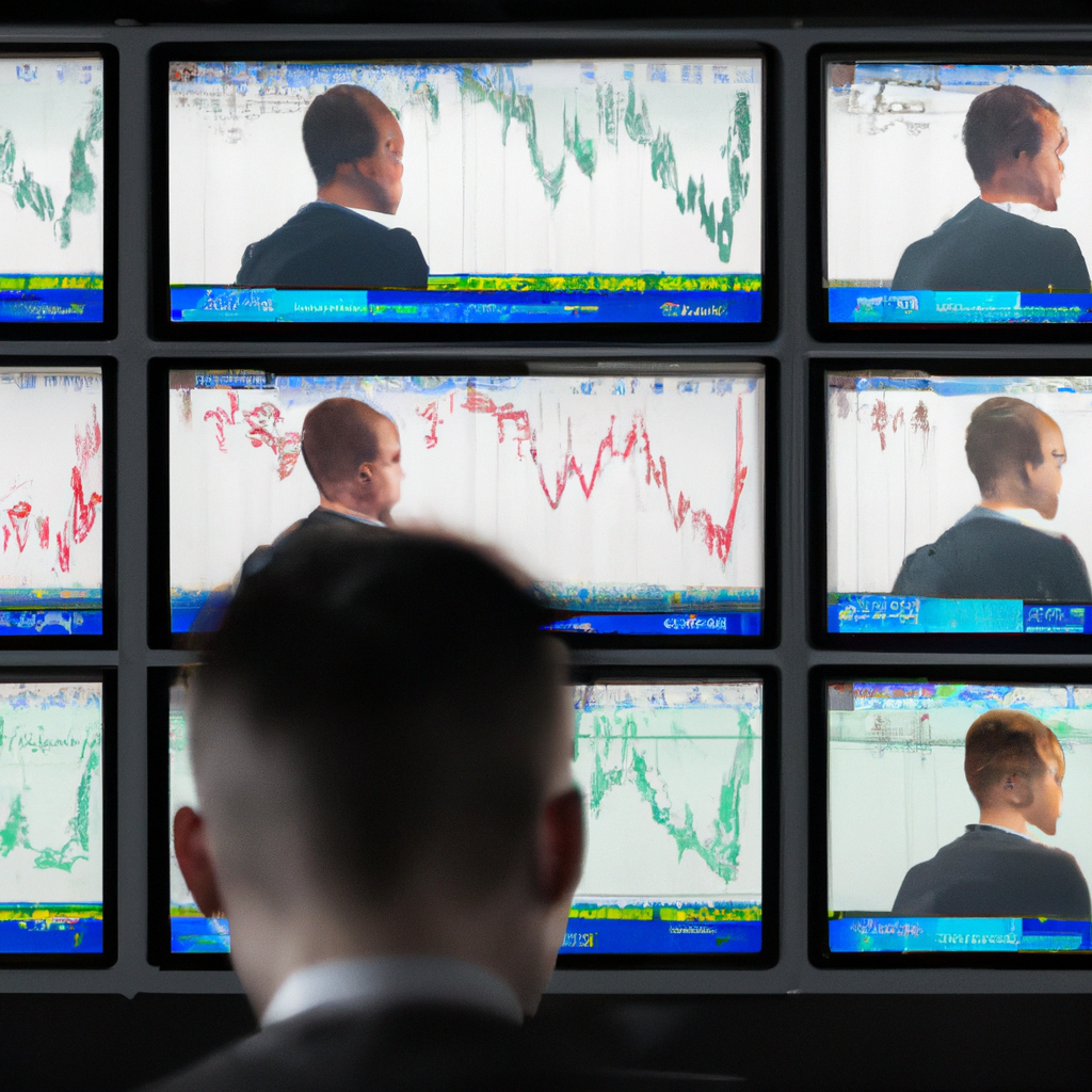 A person looking at different forex brokers on a computer screen.